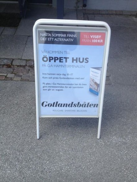 skyltmöte